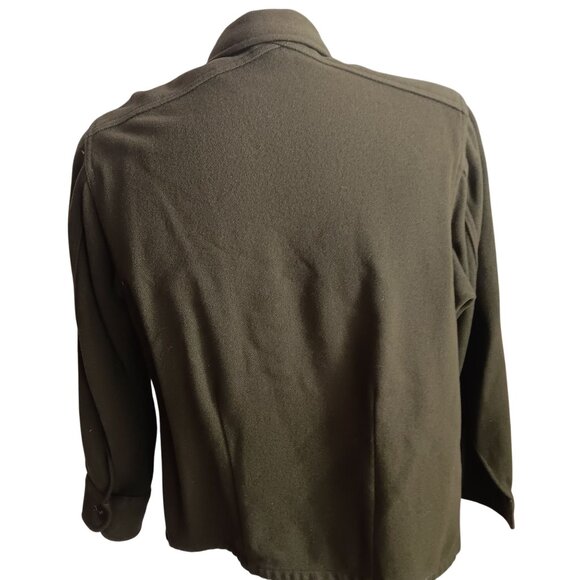 Men's Medium Vintage Shirt Army OG 108 Vietnam Military Distress 1960s 70s - Picture 2 of 11